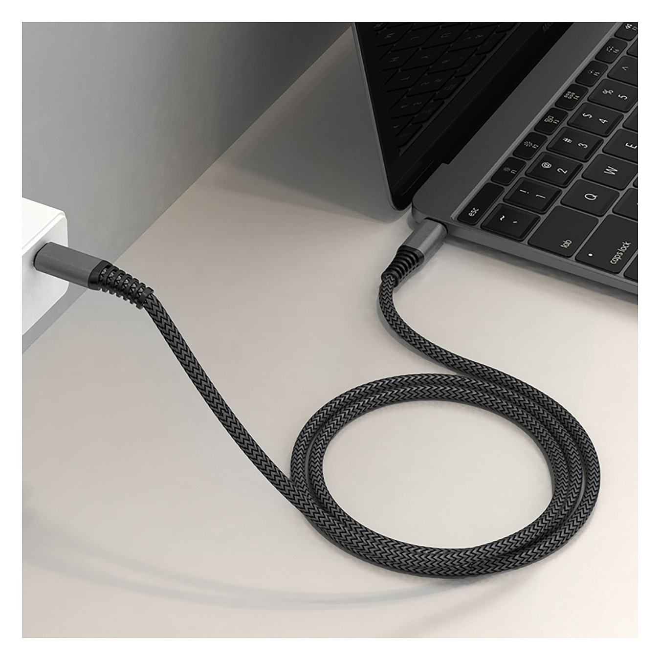 4smarts USB-C auf USB-C Kabel PremiumCord 100W 1.5m. schwarz — Buy in Cyprus with Fast Delivery