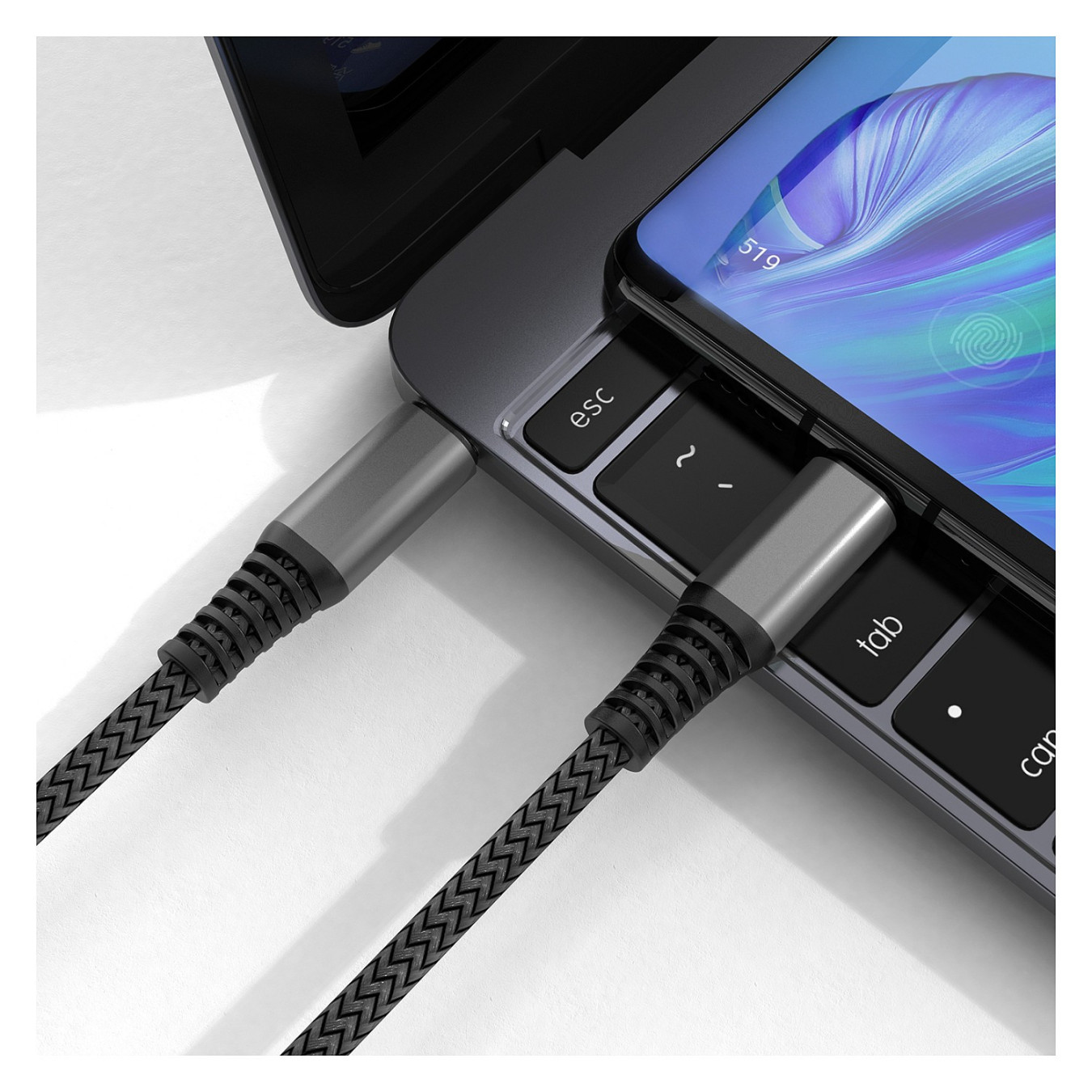 4smarts USB-C auf USB-C Kabel PremiumCord 100W 1.5m. schwarz — Buy in Cyprus with Fast Delivery