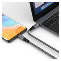 4smarts USB-C auf USB-C Kabel PremiumCord 100W 1.5m. schwarz — Buy in Cyprus with Fast Delivery