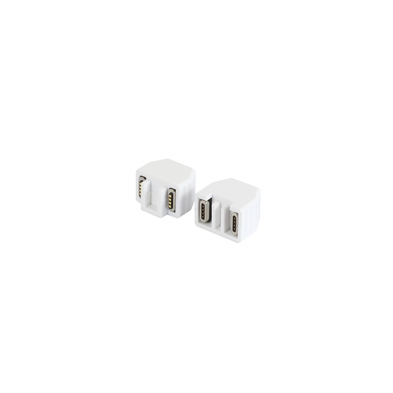 ALLNET TP-TP Kupplung CAT6A Buchse 1:1 8-pol. RJ45 magnetische Sicherungskupplung 50er Bulk Set Abwurfbuchse PoE fähi...