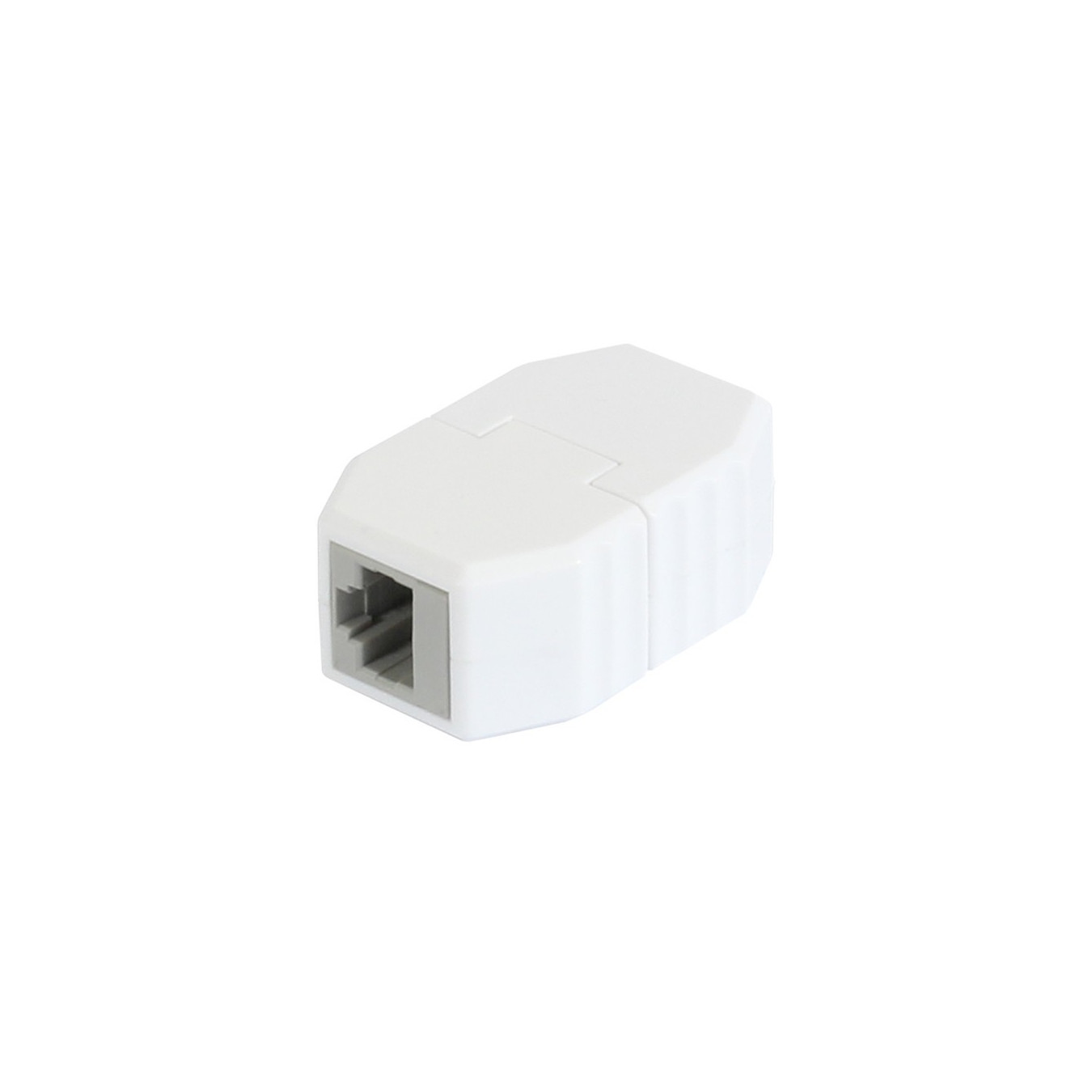 ALLNET TP-TP Kupplung CAT6A Buchse 1:1 8-pol. RJ45 magnetische Sicherungskupplung 50er Bulk Set Abwurfbuchse PoE fähi...