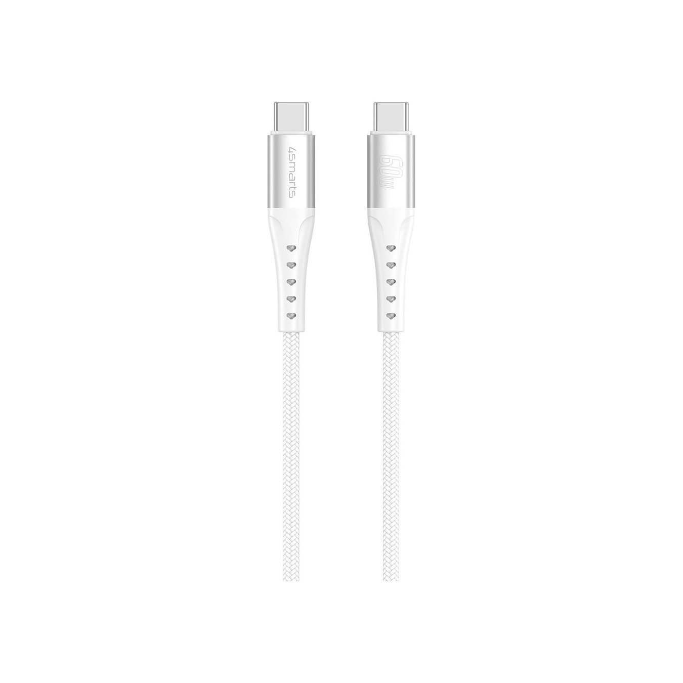 4smarts USB-C Kabel PrimeCord 60W 1.5m. wei — Buy in Cyprus with Fast Delivery