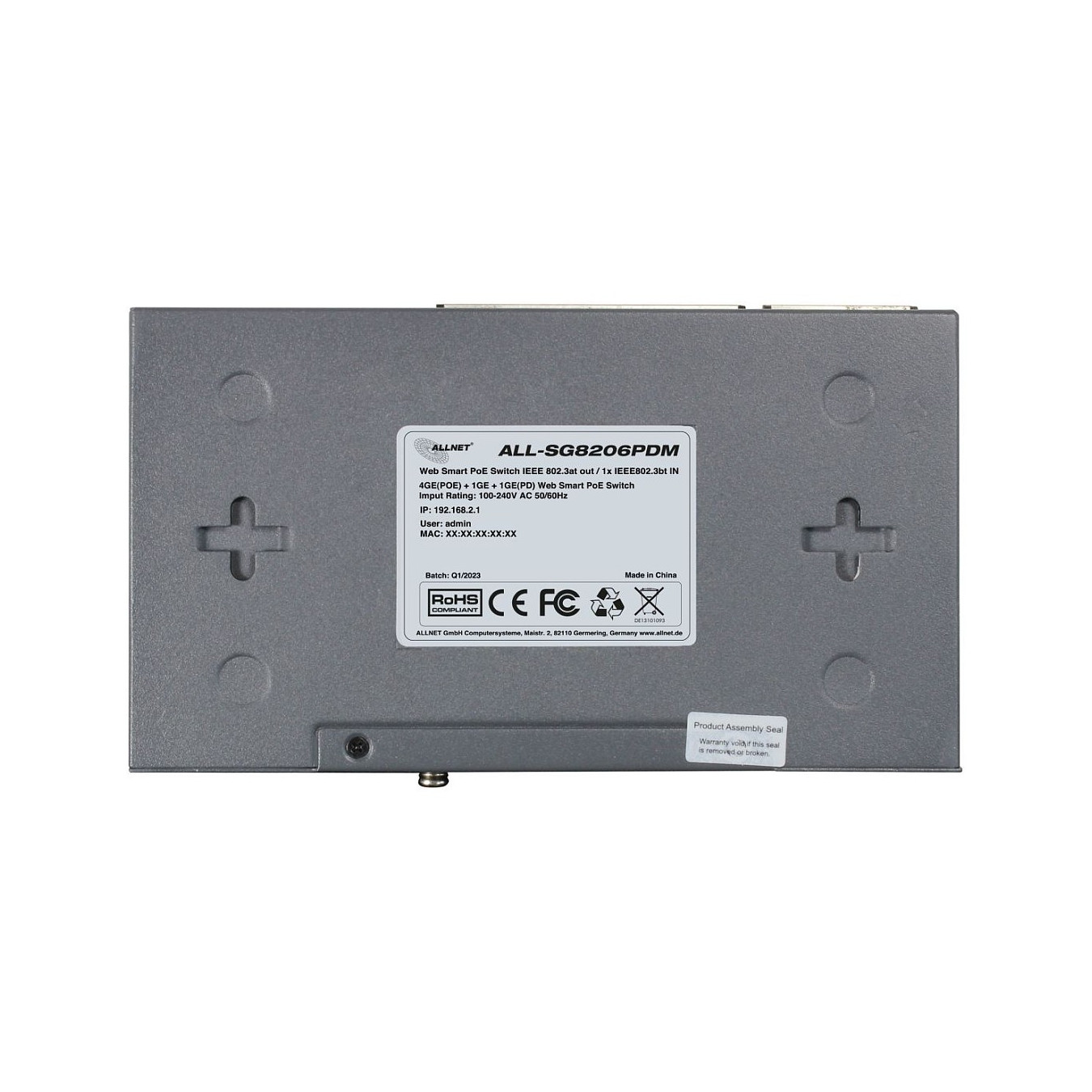 6P ALLNET ALL-SG8206PDM POE M — Buy in Cyprus with Fast Delivery