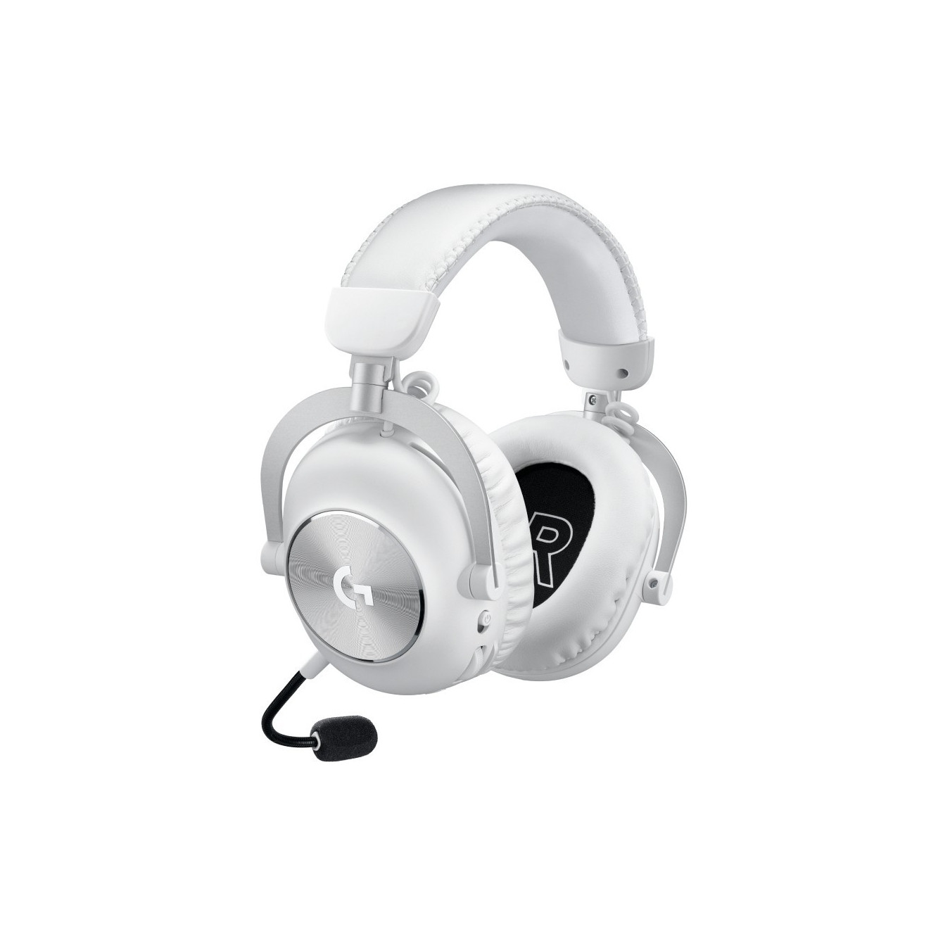 Logitech PRO X 2 LIGHTSPEED Wireless Gaming Headset - EMEA28-935 - White, Dual Wireless (2.4G+Bluetooth), DTS:X, 50h