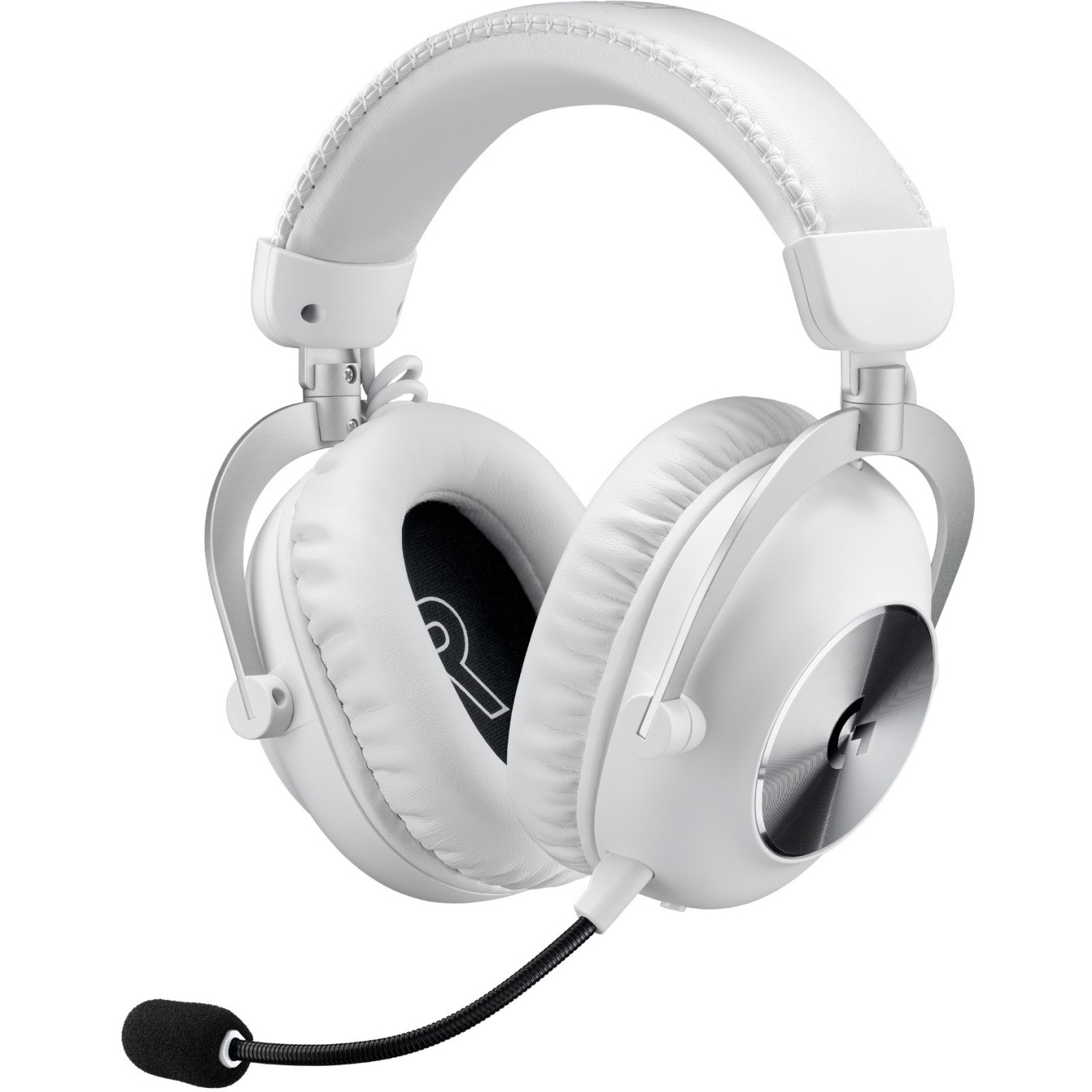 Logitech PRO X 2 LIGHTSPEED Wireless Gaming Headset - EMEA28-935 - White, Dual Wireless (2.4G+Bluetooth), DTS:X, 50h