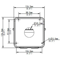 ALLNET Wallmount with Junctionbox Wandmontag for ALL-CAM2488-LVEN — Buy in Cyprus with Fast Delivery