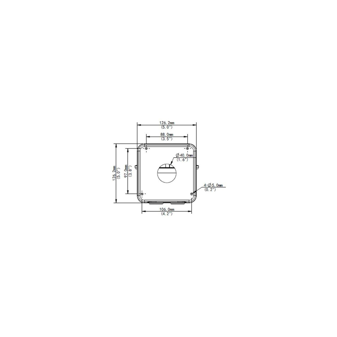 ALLNET Wallmount with Junctionbox Wandmontag for ALL-CAM2488-LVEN — Buy in Cyprus with Fast Delivery