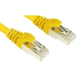 Buy Sharkoon RJ45 Ethernet Cable - Cat6 S/FTP - 1.5 m - Yellow in Cyprus, Nicosia, Limassol, Larnaka, Pafos