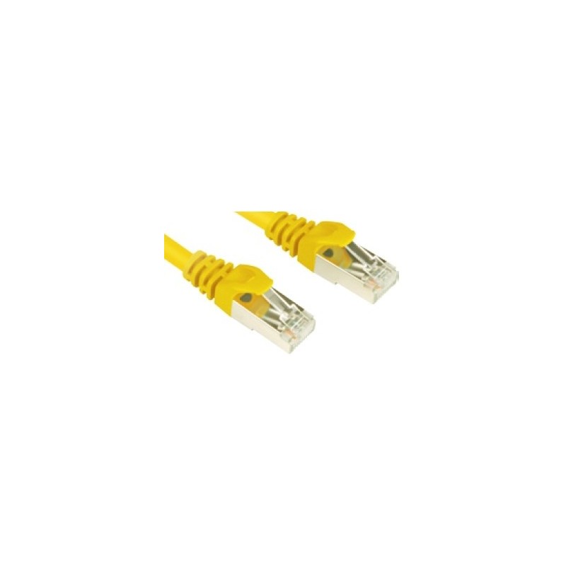 Buy Sharkoon RJ45 Ethernet Cable - Cat6 S/FTP - 1.5 m - Yellow in Cyprus, Nicosia, Limassol, Larnaka, Pafos