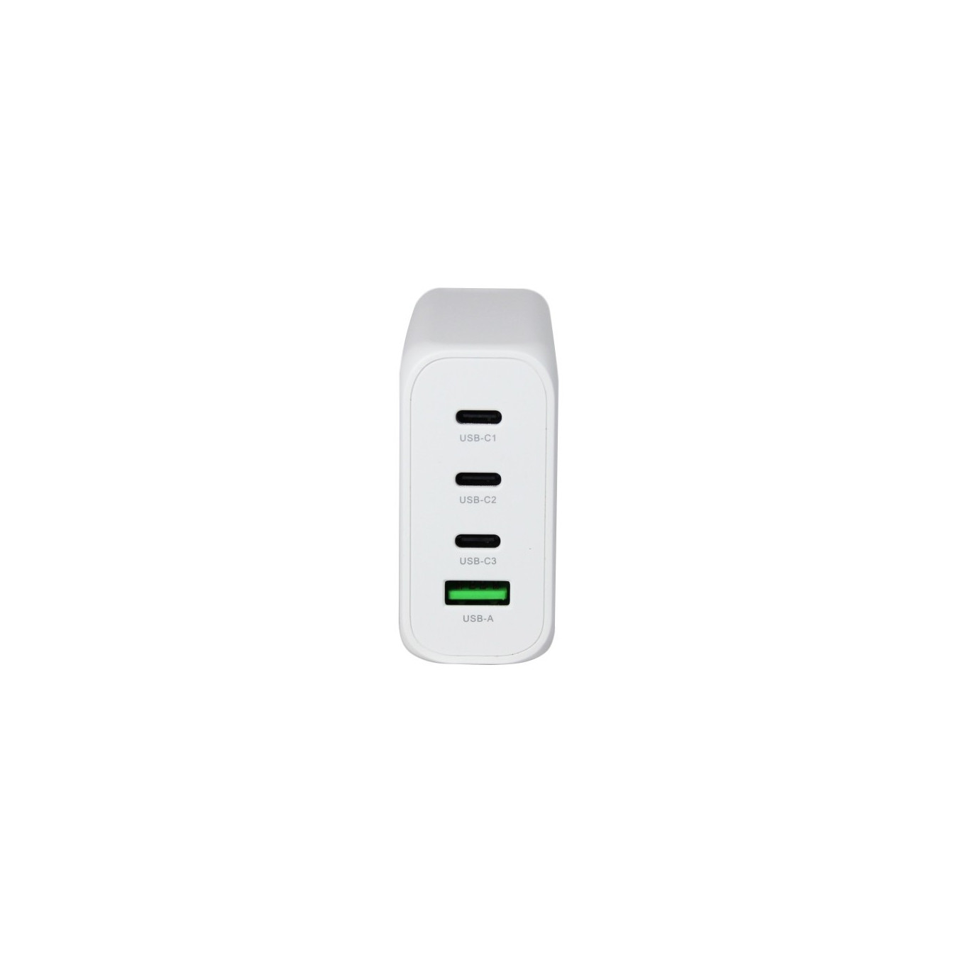Z ALLNET Ersatznetzteil QC USB-C PD GaN Netzteil Power Supply130Watt 1x USB Typ-A QC 3x USB Typ-C EU PLUG