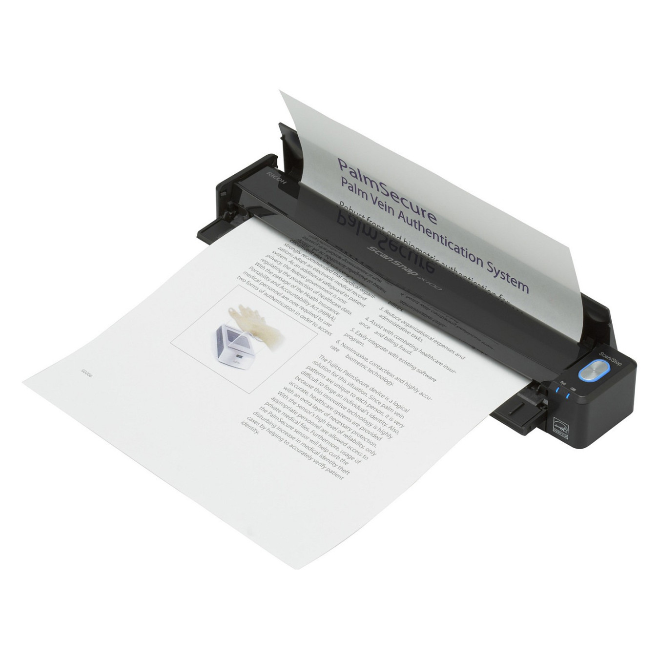 Ricoh ScanSnap iX100 mobiler Dokumenten-Scanner — Buy in Cyprus with Fast Delivery