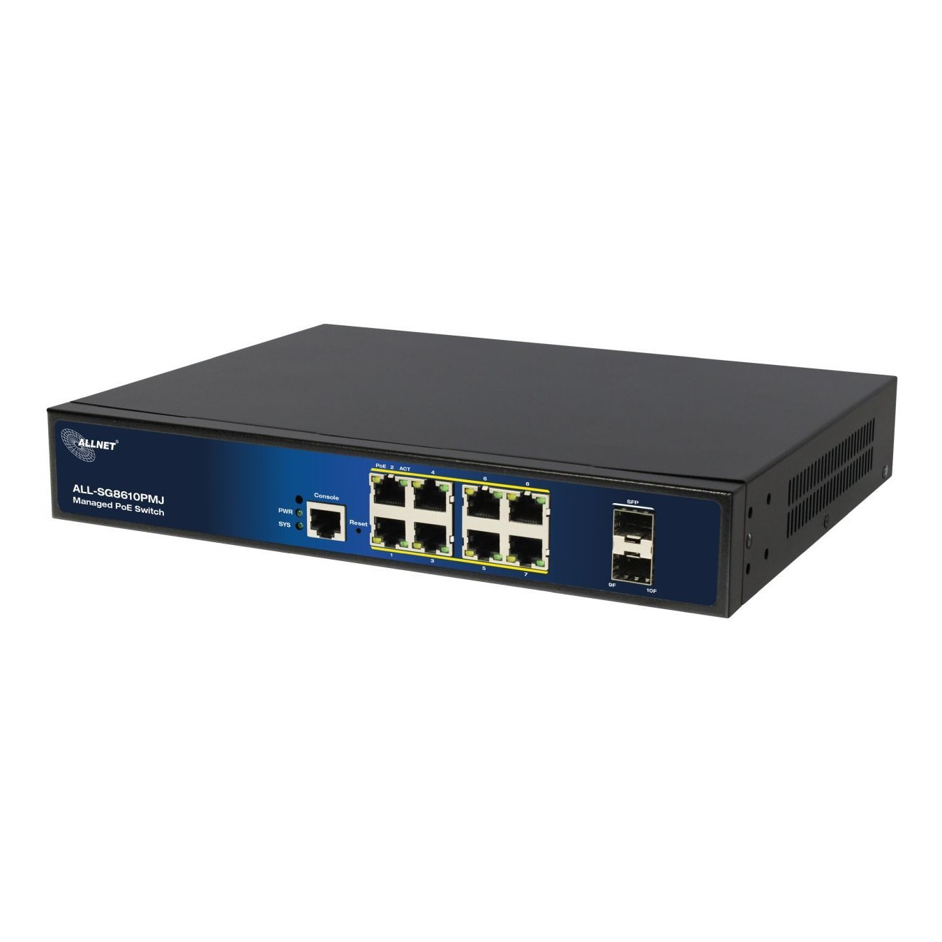 8+2P ALLNET ALL-SG8610PMJ POE M — Buy in Cyprus with Fast Delivery