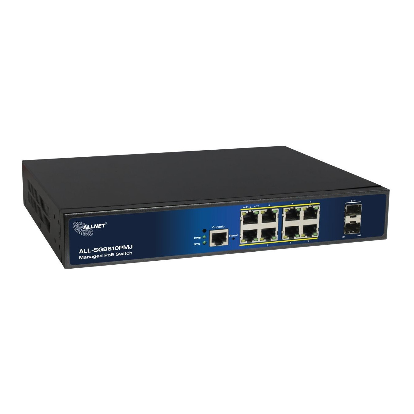 8+2P ALLNET ALL-SG8610PMJ POE M — Buy in Cyprus with Fast Delivery