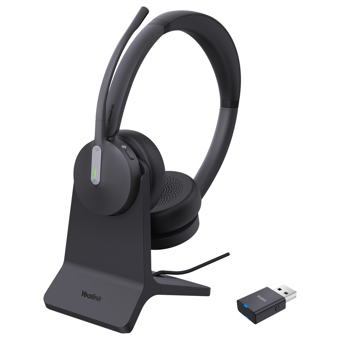 Yealink Dect Headset WH64 Hybrid Dual with Charging Stand Teams — Buy in Cyprus with Fast Delivery
