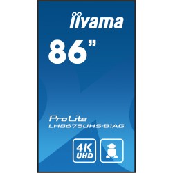 Buy iiyama LH8675UHS-B1AG - 86" 4K UHD IPS Digital Signage Display - Android 11,... in Cyprus, Nicosia, Limassol, Larnaka, Pafos