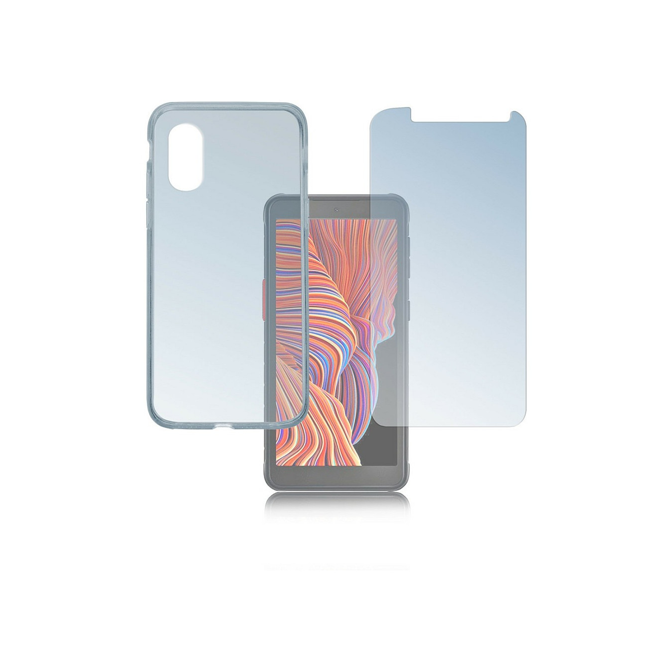 4smarts 360 Protection Set fr Galaxy Xcover 5. transparent — Buy in Cyprus with Fast Delivery