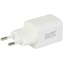 Z ALLNET Ersatznetzteil QC USB-C PD GaN Netzteil Power Supply33Watt 1x USB Typ-A QC 1x USB Typ-C EU PLUG