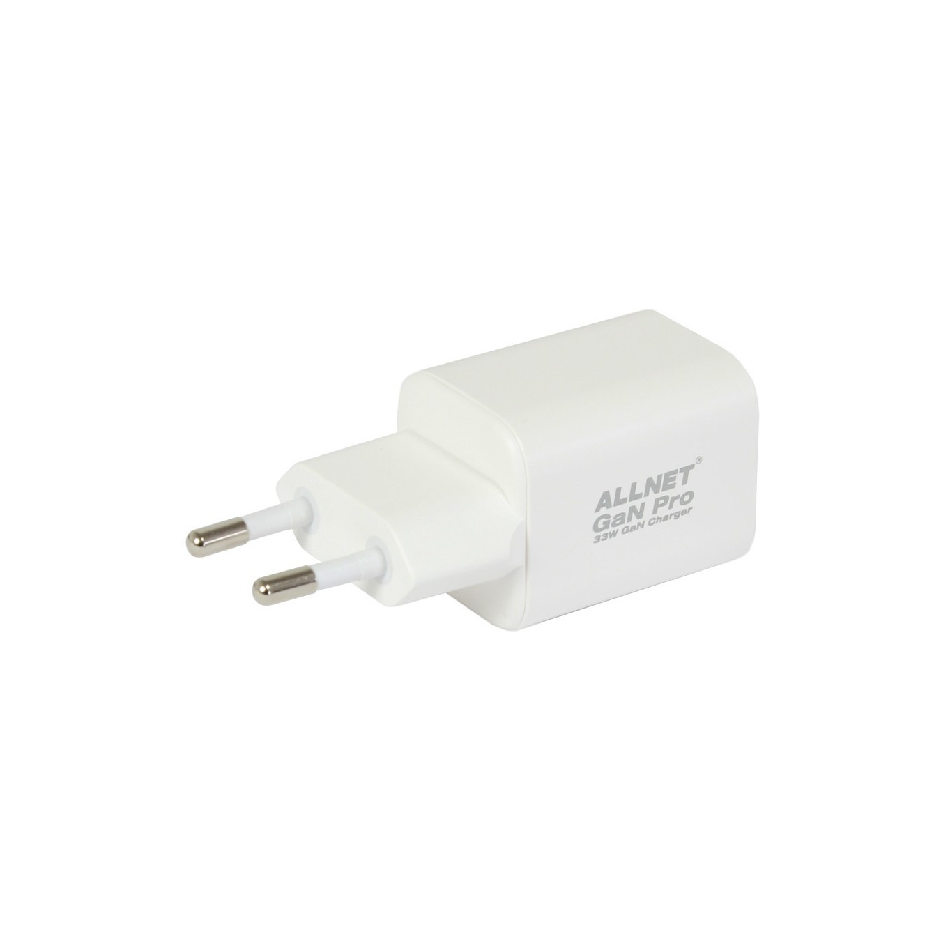 Z ALLNET Ersatznetzteil QC USB-C PD GaN Netzteil Power Supply33Watt 1x USB Typ-A QC 1x USB Typ-C EU PLUG