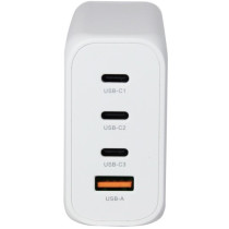 Z ALLNET Ersatznetzteil QC USB-C PD GaN Netzteil Power Supply200Watt 1x USB Typ-A QC 3x USB Typ-C EU PLUG