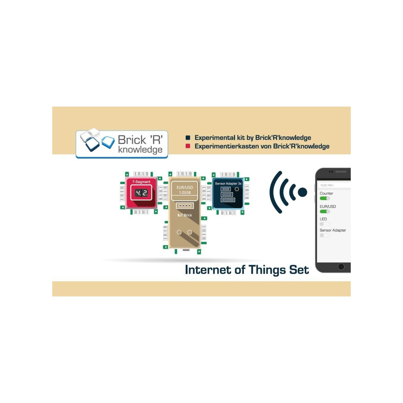 ALLNET BrickRknowledge Internet of Things Set IoT (Espanol Spanisch) — Buy in Cyprus with Fast Delivery