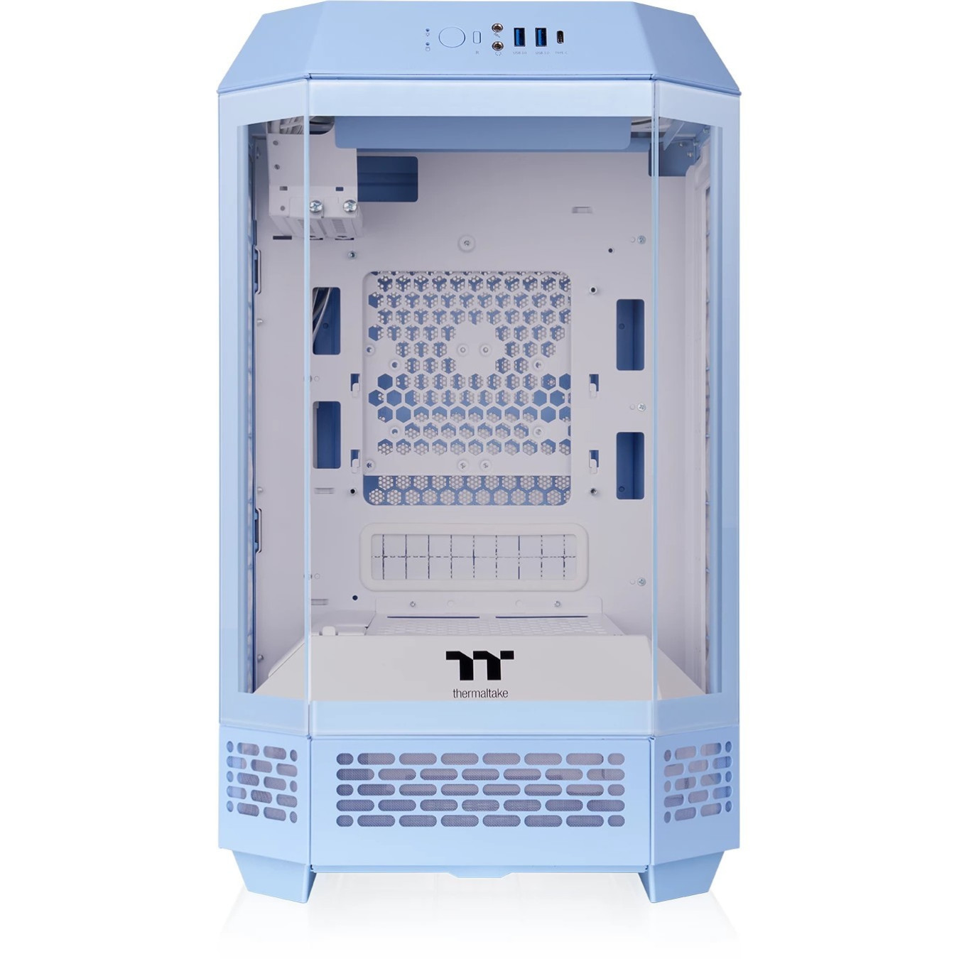 Thermaltake The Tower 250 TG Hydrangea Blue — Buy in Cyprus with Fast Delivery
