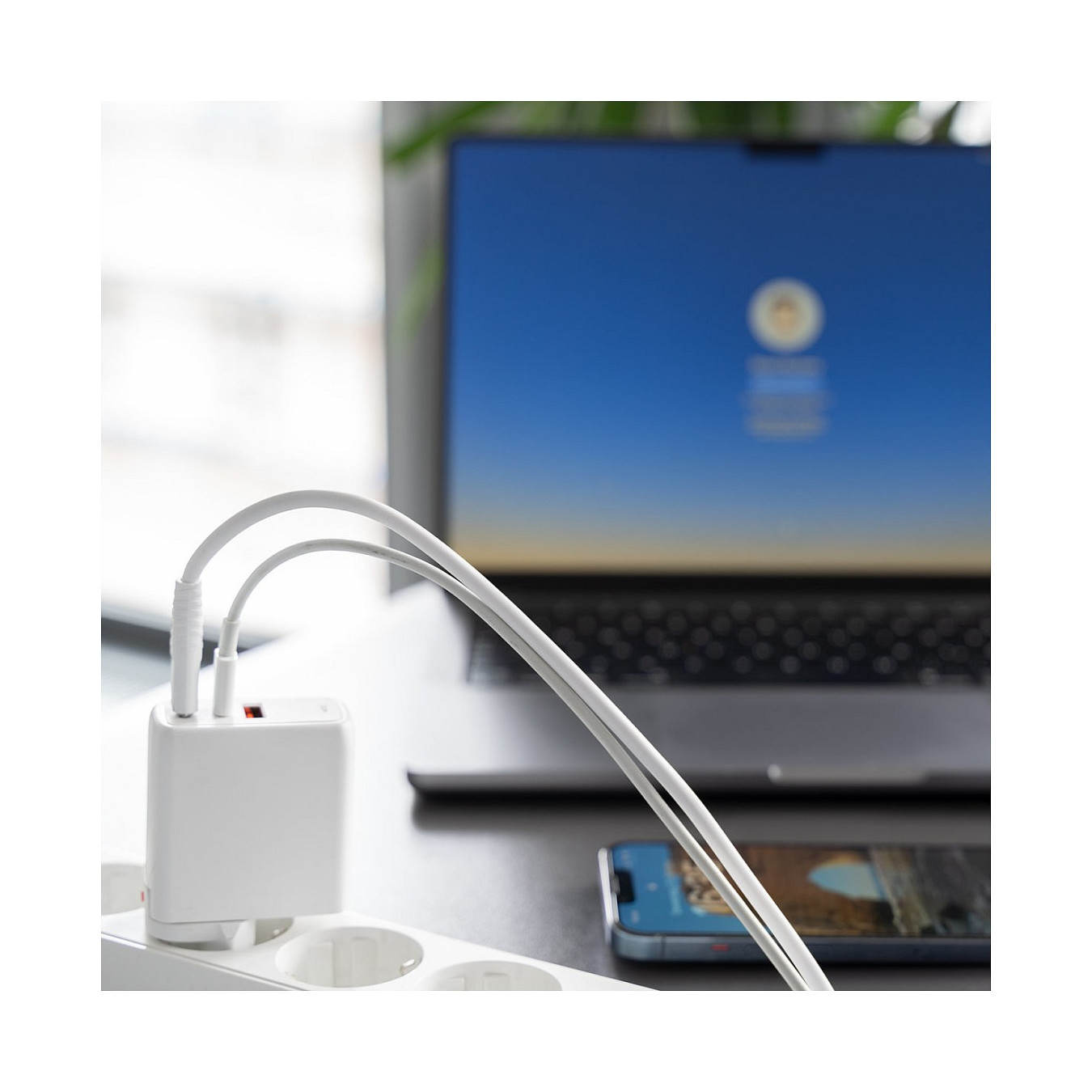 4smarts Ladegert GaN Flex 65W 2 USB-C+1 USB-A. wei — Buy in Cyprus with Fast Delivery
