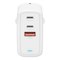 4smarts Ladegert GaN Flex 65W 2 USB-C+1 USB-A. wei — Buy in Cyprus with Fast Delivery