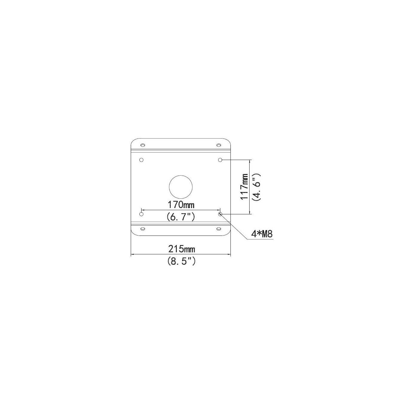 ALLNET Cornermount Deckenhalter Eckadapter for ALL-CAM2498-LEP — Buy in Cyprus with Fast Delivery