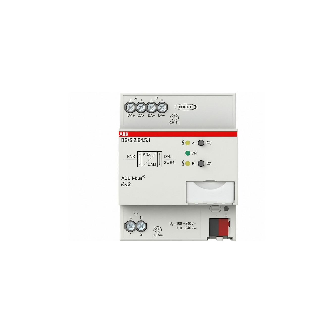 ABB DG S 2.64.5.1 DALI Gateway 2fach Premium REG 2CDG110274R0011 — Buy in Cyprus with Fast Delivery