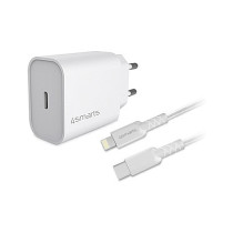 4smarts Schnelllade-Set 20W mit 1.5m Lightning Kabel f. iPhone — Buy in Cyprus with Fast Delivery