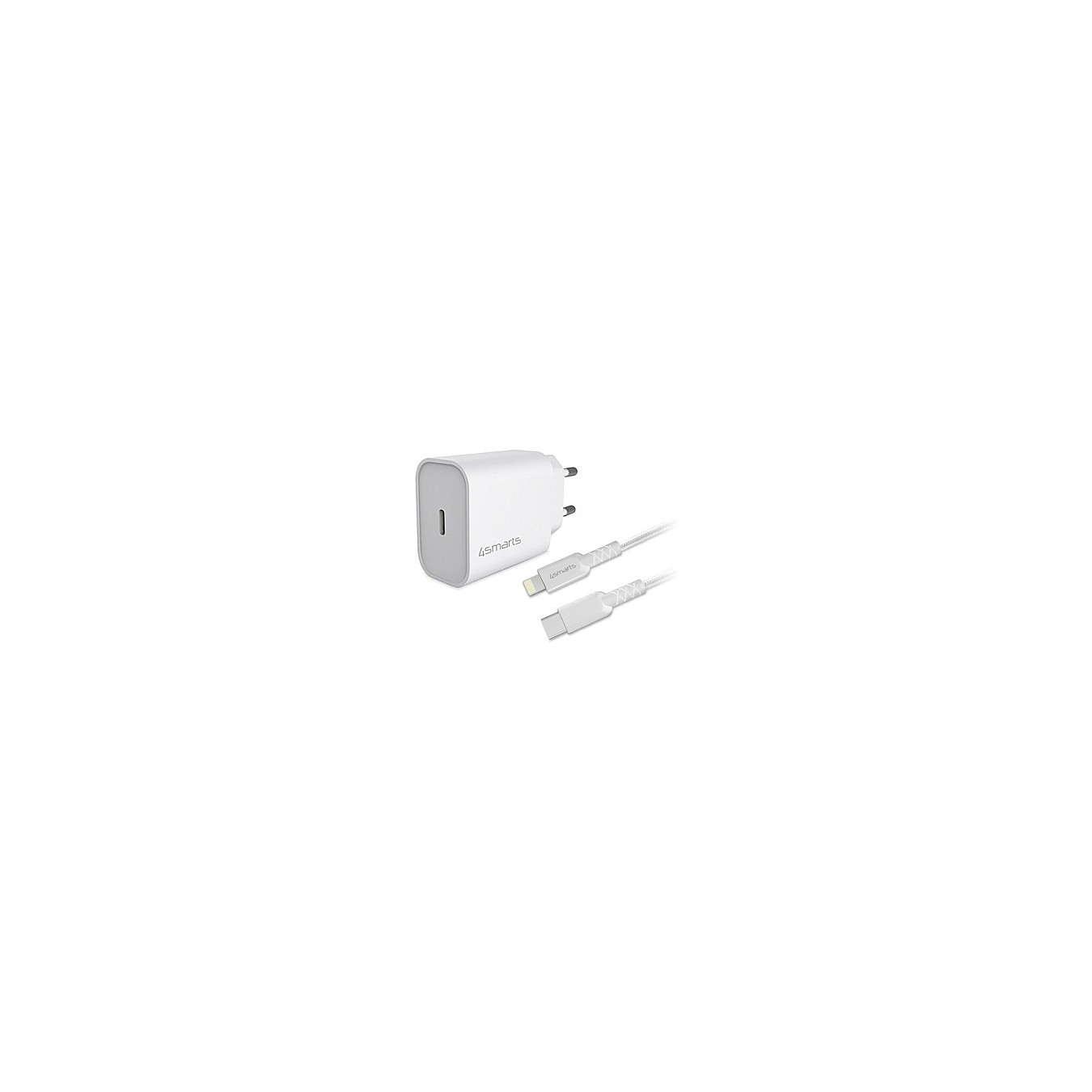 4smarts Schnelllade-Set 20W mit 1.5m Lightning Kabel f. iPhone — Buy in Cyprus with Fast Delivery