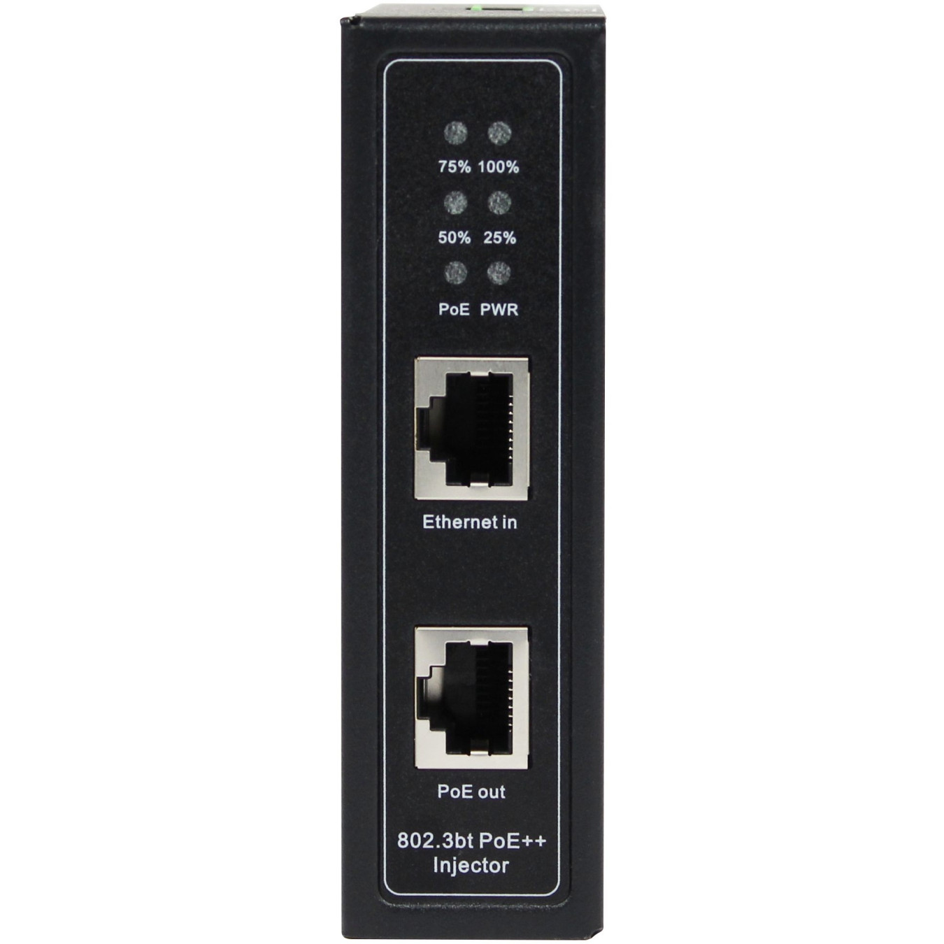 Z ALLNET PoE Injektor Industrial Gigabit PoE BT (15.4W 30W 90W) DIN Metallgehäuse ALL-PI2014-I-BT90