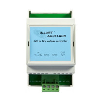 ALLNET Ersatznetzteil Spannungswandler 12V 1.5A IN: 15..~36VDC - to OUT: 12VDC 24V auf 12V DC Step-Down-Wandler