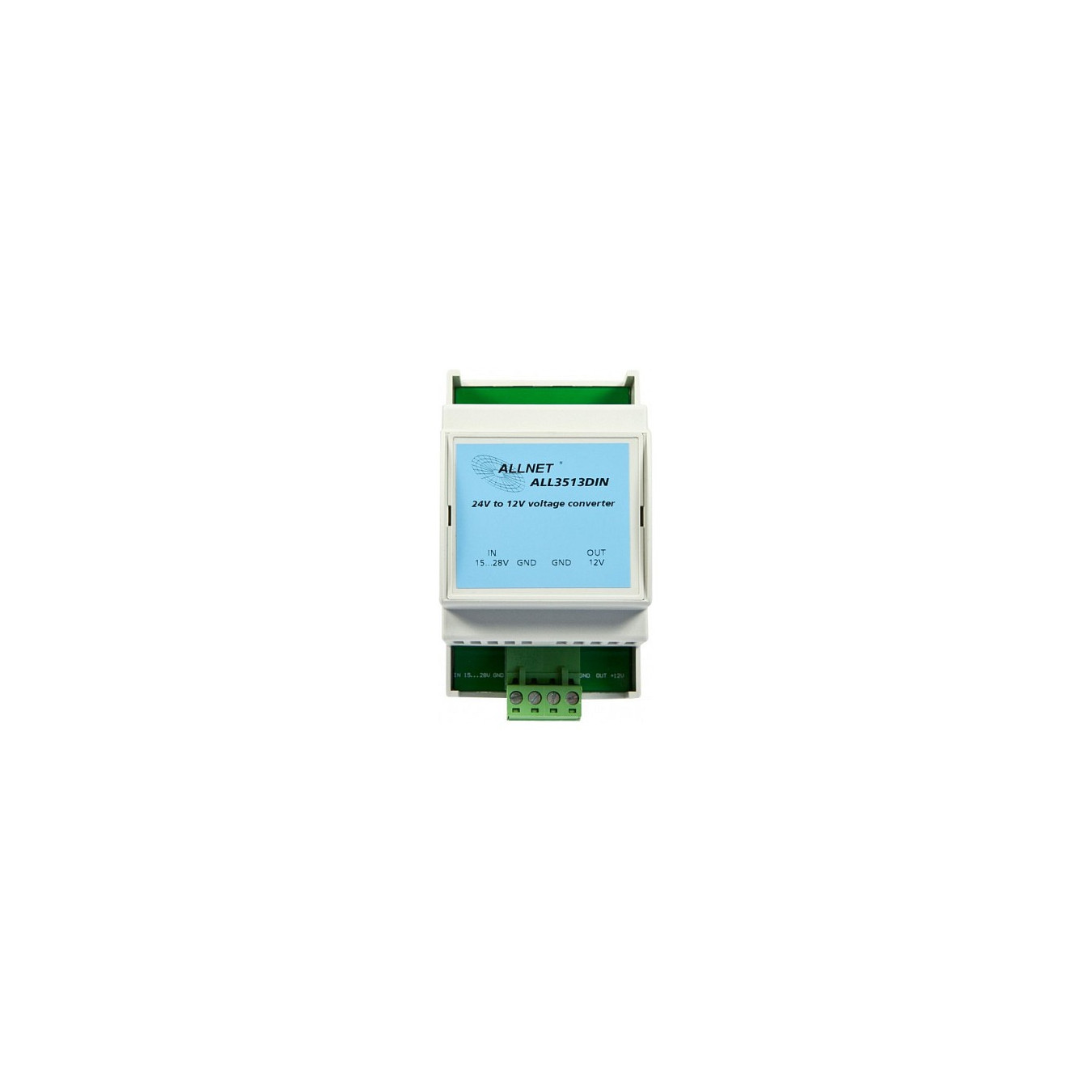 ALLNET Ersatznetzteil Spannungswandler 12V 1.5A IN: 15..~36VDC - to OUT: 12VDC 24V auf 12V DC Step-Down-Wandler