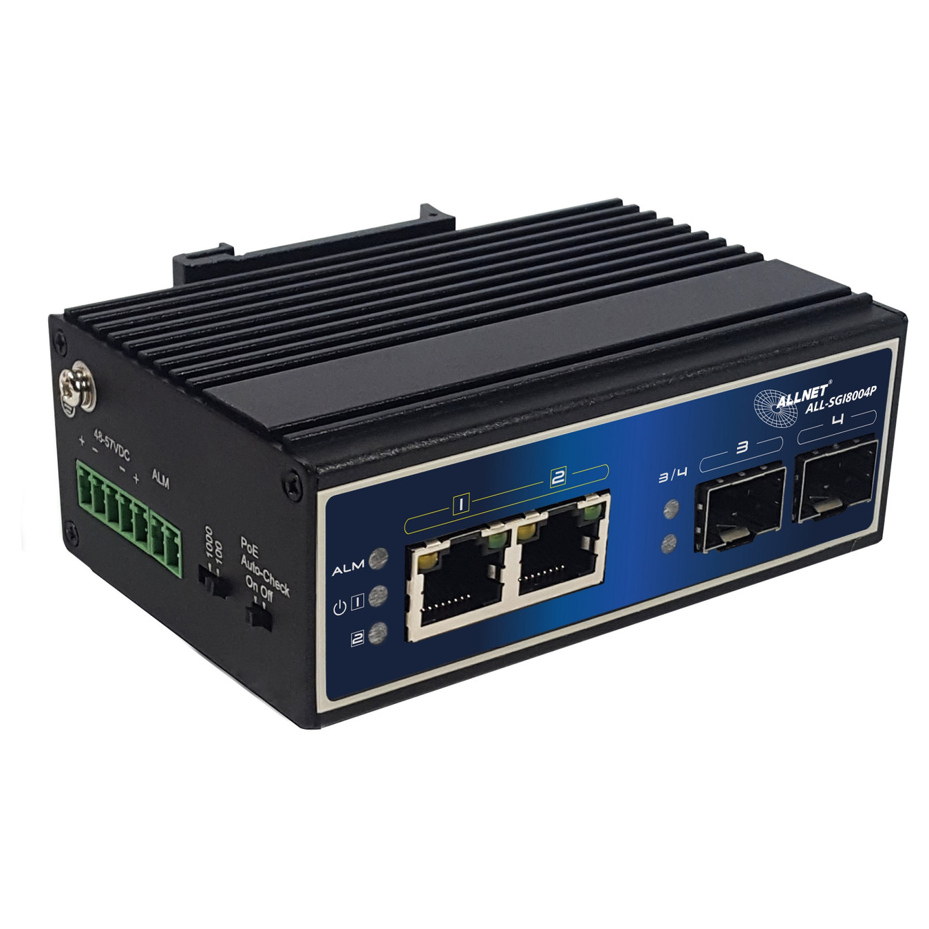 4+2P ALLNET ALL-SGI8004P POE industrial — Buy in Cyprus with Fast Delivery