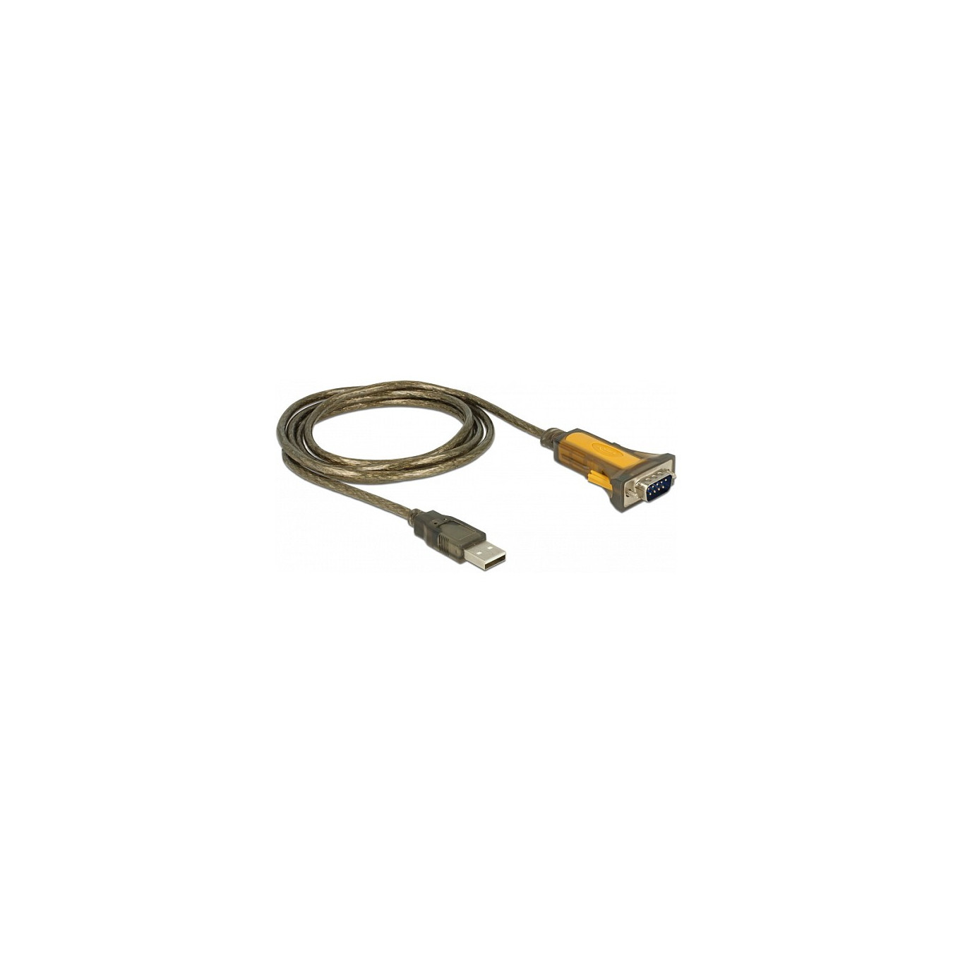 DeLOCK Adapter USB 2.0 to 1 x Serial RS-232 - erweiterter Temperaturbereich - Serieller Adapter