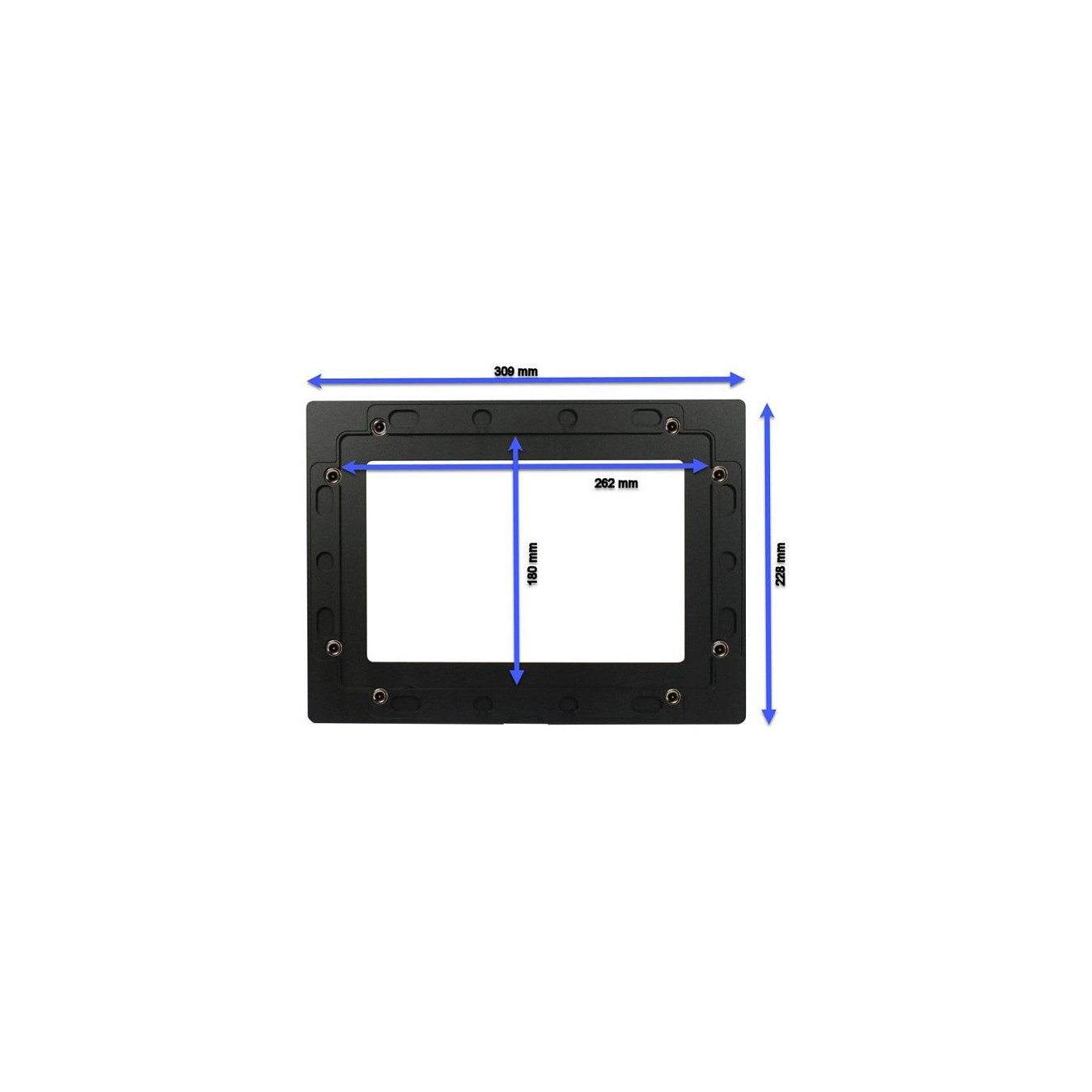 ALLNET Touch Display Tablet 10 Zoll zbh. Blende für Einbaurahmen. silber breit — Buy in Cyprus with Fast Delivery