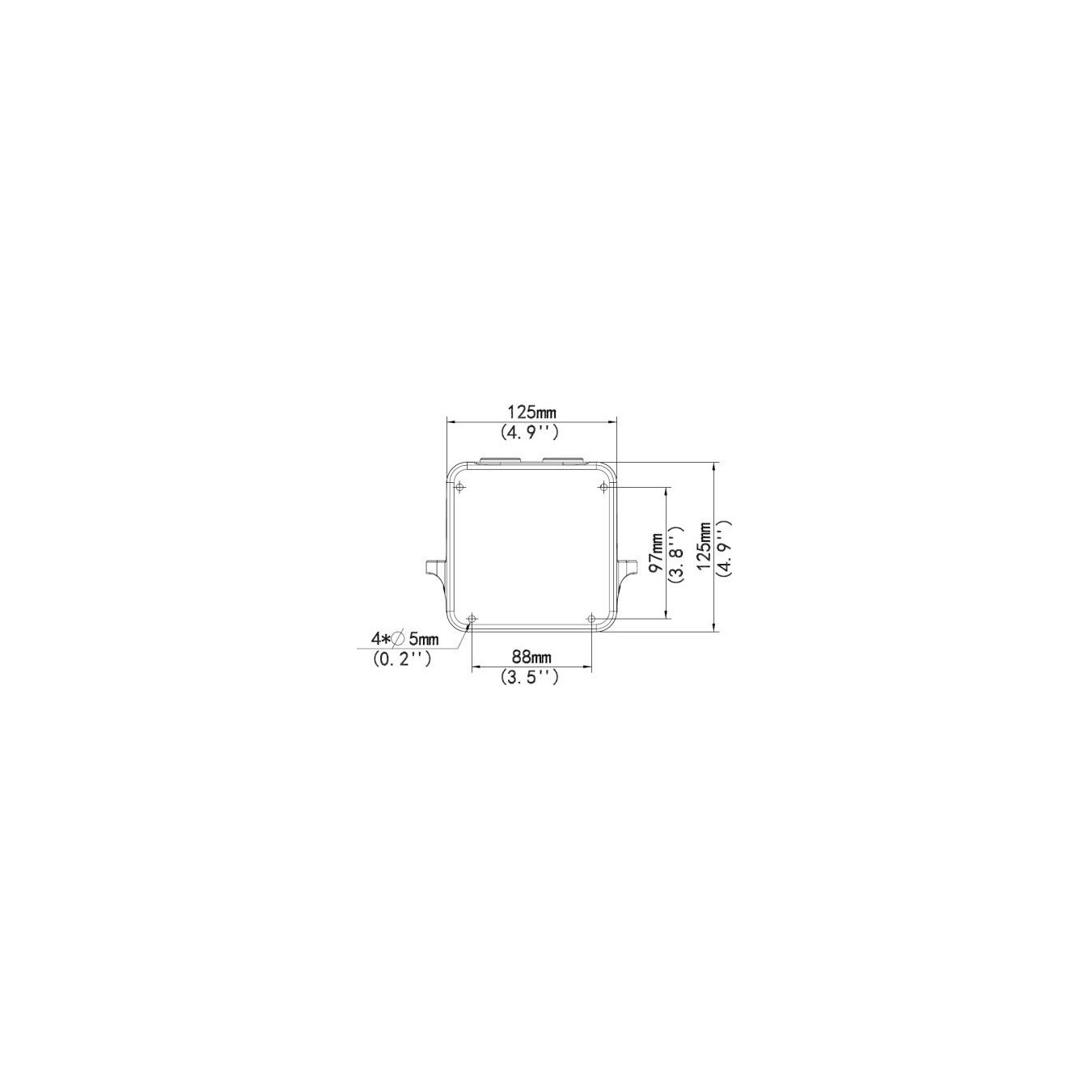 ALLNET Wallmount with Junctionbox Wandmontag for ALL-CAM2495-LVEFN — Buy in Cyprus with Fast Delivery