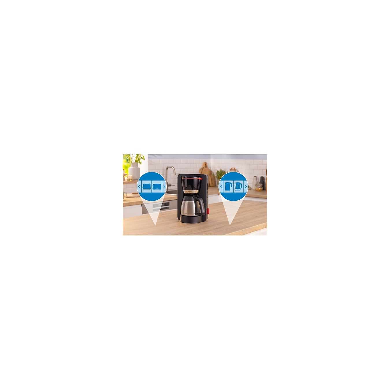 Bosch Filterkaffeemaschine MyMoment TKA6M273 Schwarz — Buy in Cyprus with Fast Delivery