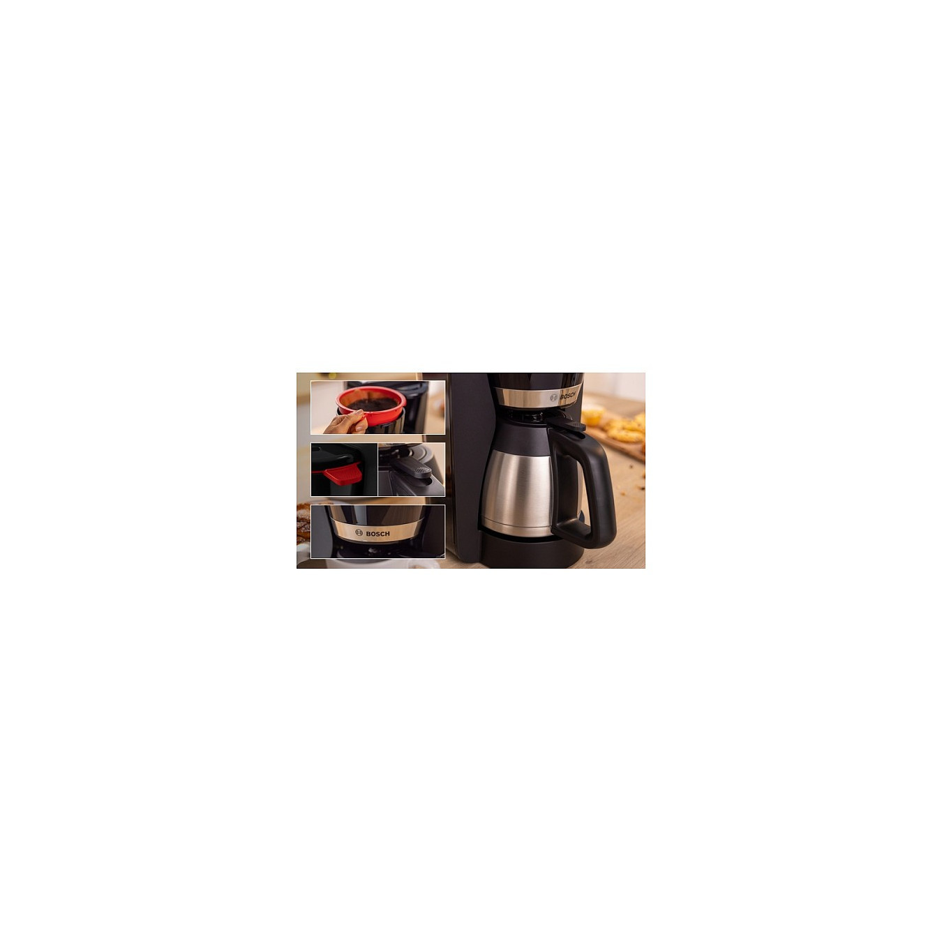 Bosch Filterkaffeemaschine MyMoment TKA6M273 Schwarz — Buy in Cyprus with Fast Delivery
