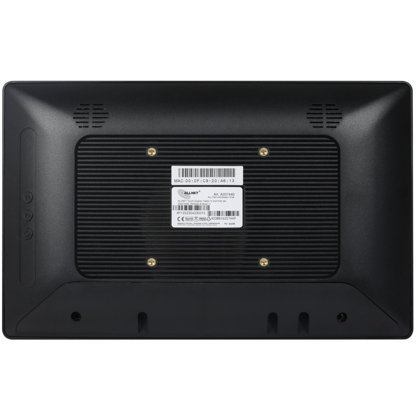 ALLNET Touch Display Tablet 12 Zoll PoE mit 8GB 64GB RK3568 Android 13.PrimeOne-120 — Buy in Cyprus with Fast Delivery