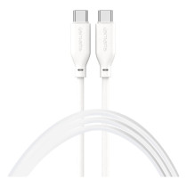 4smarts USB-C USB-C Silikon-Kabel High Flex 60W 1.5m Wei — Buy in Cyprus with Fast Delivery