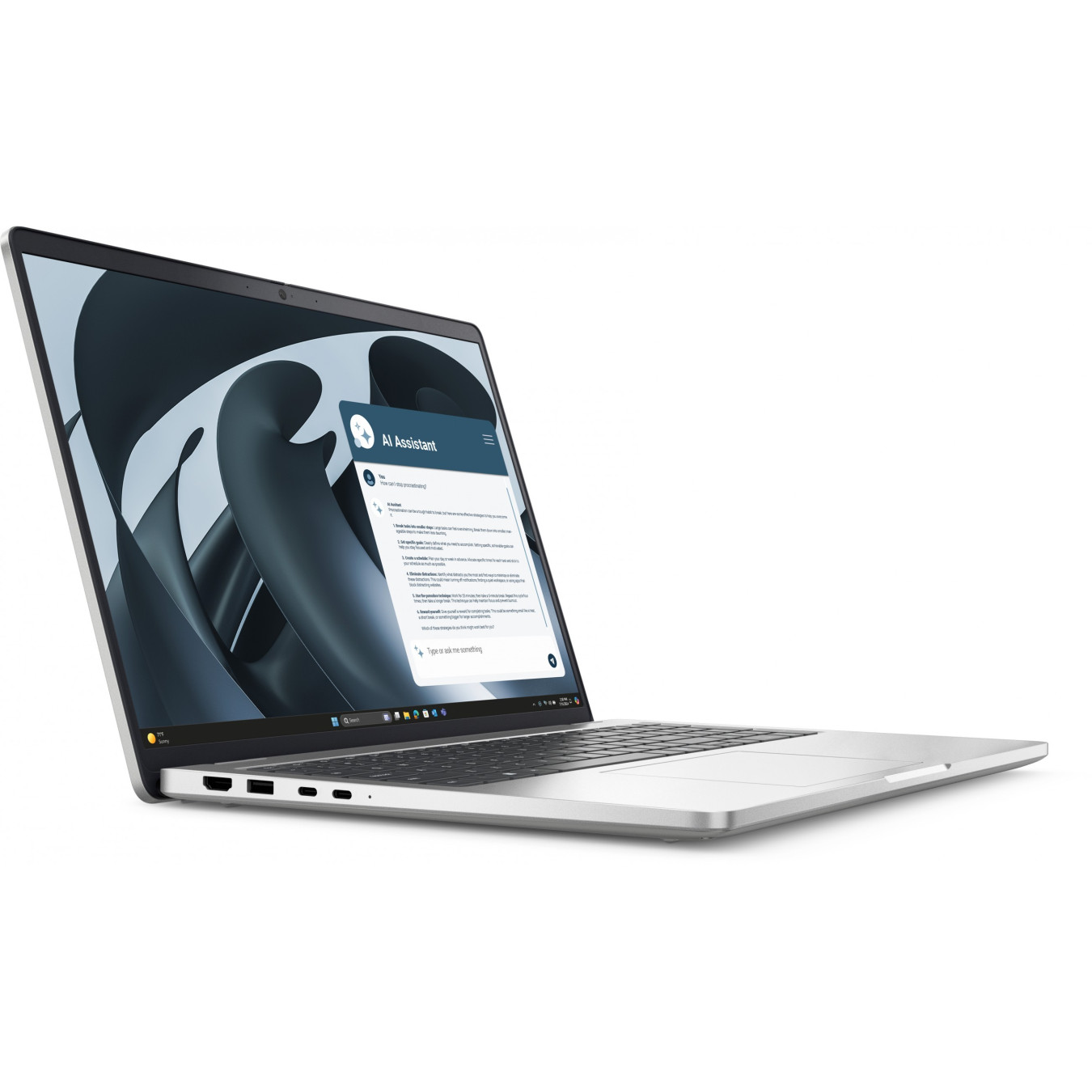 DELL Pro 16 Plus - PB16255 - Aluminium, AMD Ryzen 5 PRO 230 3.5GHz (4.9GHz), 16GB LPDDR5x, 512GB SSD, 16" WUXGA