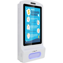 ALLNET Display 21 Zoll Desinfektion Kioskterminal RK3288 Farbe weiß oh. Standfuß — Buy in Cyprus with Fast Delivery