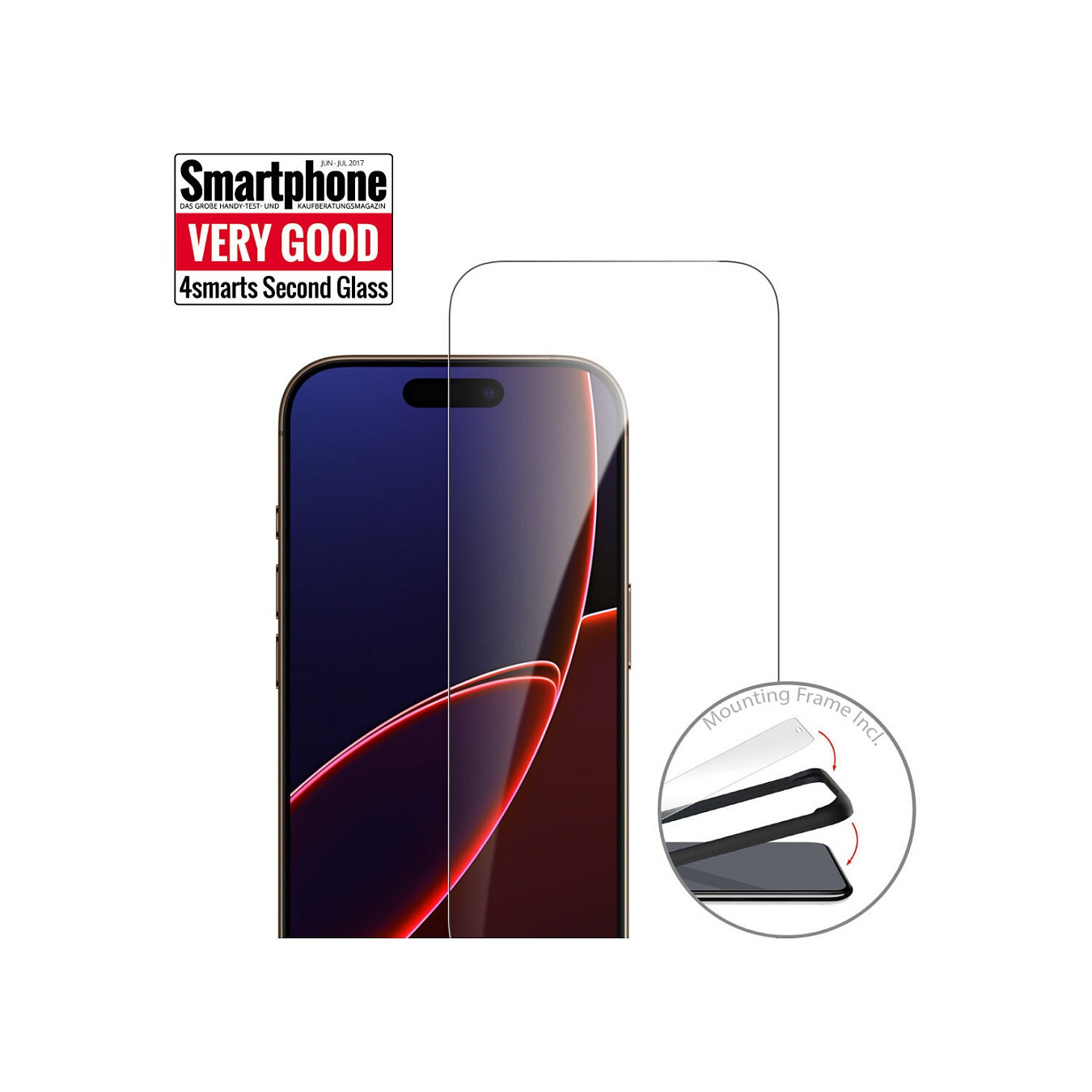 4smarts Second Glass mit Montagerahmen fr iPhone 17 Pro Max — Buy in Cyprus with Fast Delivery