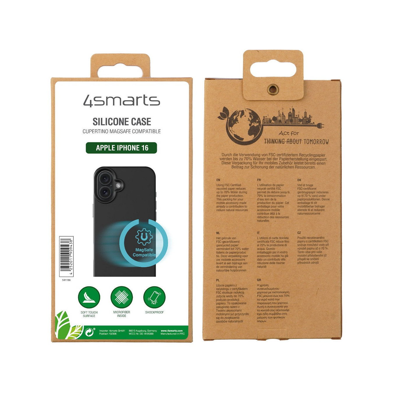 4smarts Silikon Case Cupertino fr Apple iPhone 16 — Buy in Cyprus with Fast Delivery