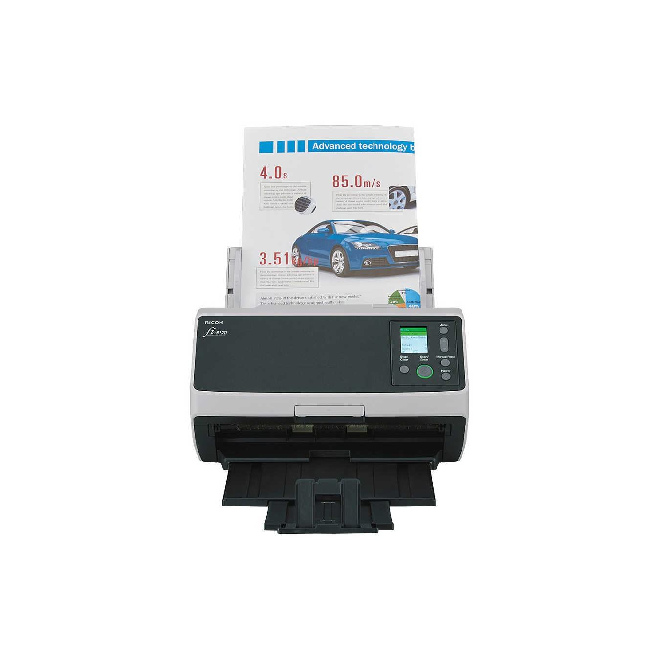 Ricoh Dokumentenscanner fi-8170 70 S. Min ADF Duplex USB3.2 LAN — Buy in Cyprus with Fast Delivery