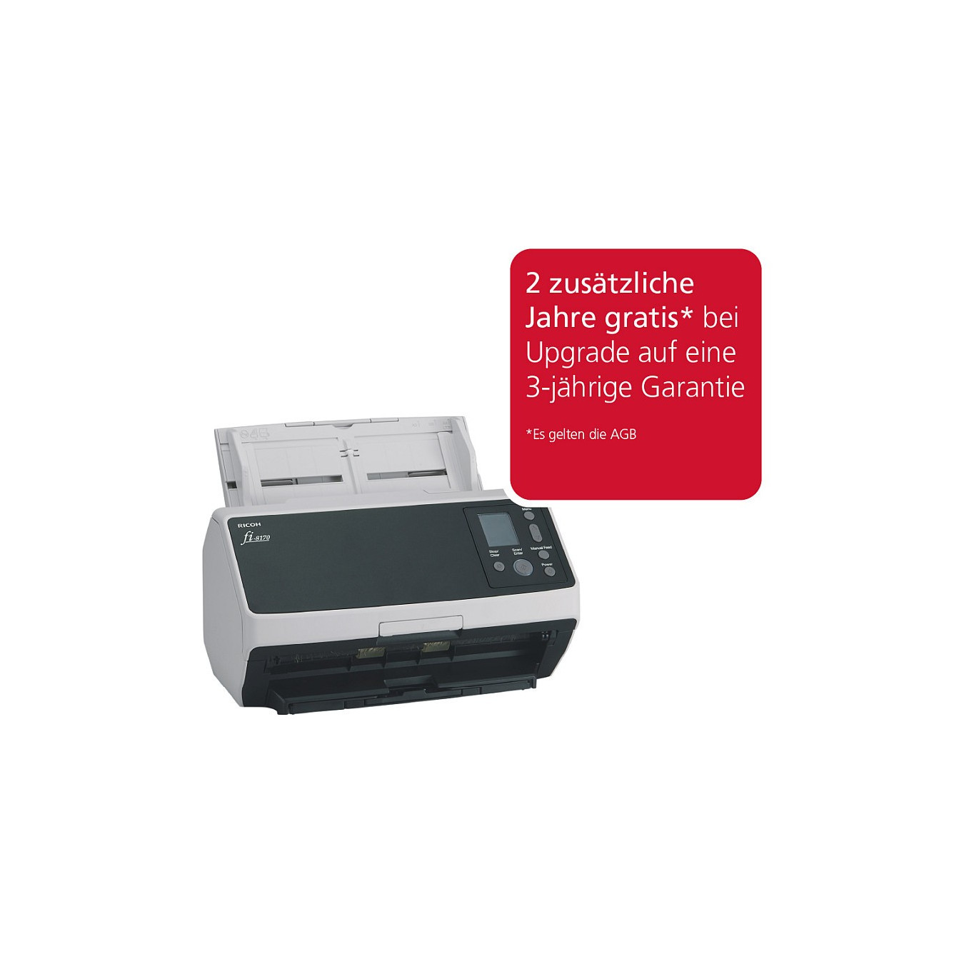 Ricoh Dokumentenscanner fi-8170 70 S. Min ADF Duplex USB3.2 LAN — Buy in Cyprus with Fast Delivery