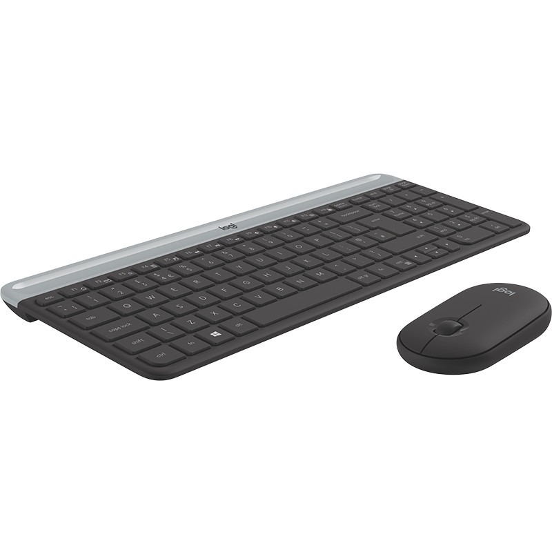 Buy Logitech Slim Wireless Keyboard & Mouse Combo - MK470 - Graphite, Full-size ... in Cyprus, Nicosia, Limassol, Larnaka, Pafos