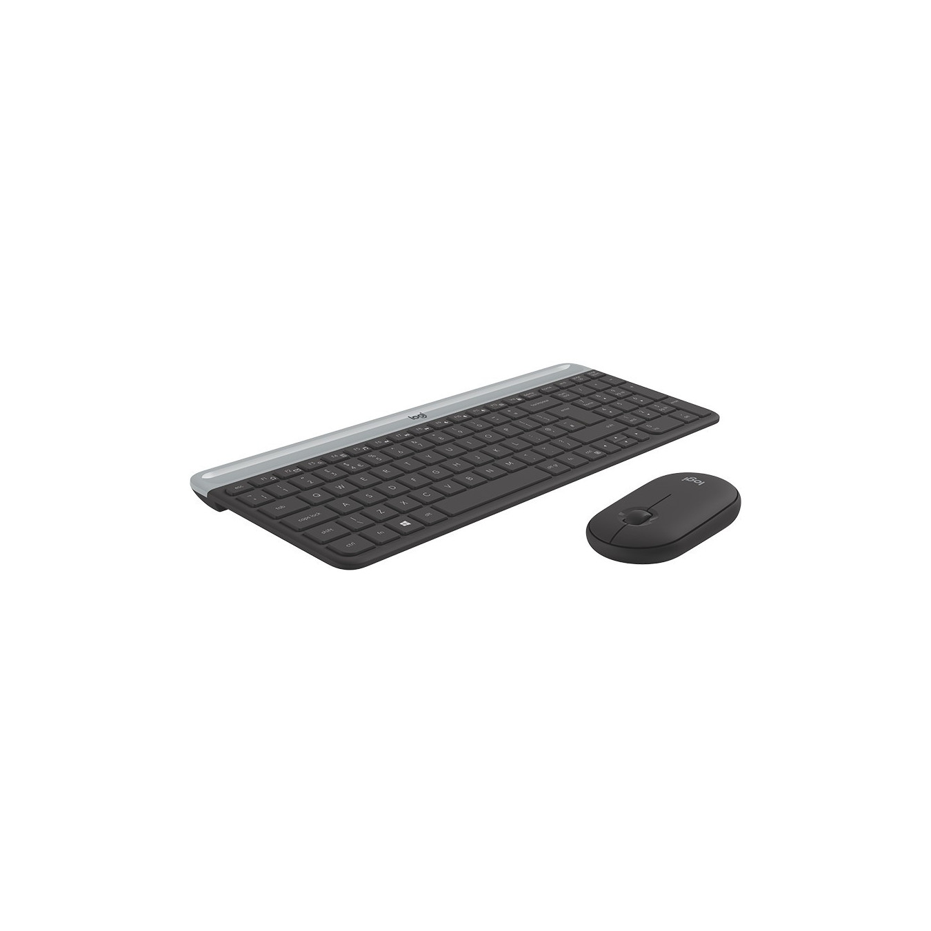 Logitech Slim Wireless Keyboard & Mouse Combo - MK470 - Graphite, Full-size QWERTZ, 2.4 GHz — Buy in Cyprus with Fast Delivery